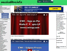 Tablet Screenshot of musicalibre.info